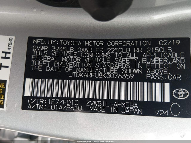 Toyota Prius Le