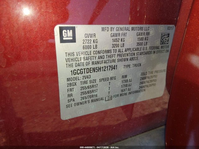 Chevrolet Colorado Z71