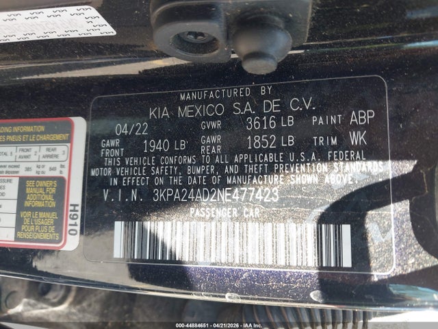 Kia Rio Lx