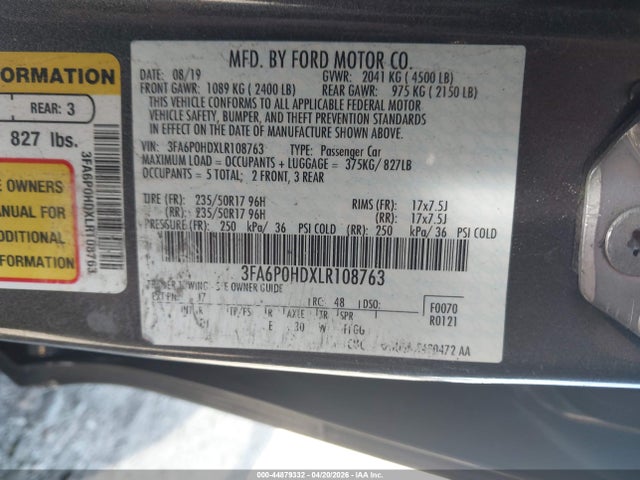 Ford Fusion Se