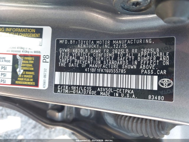 Toyota Camry Xse