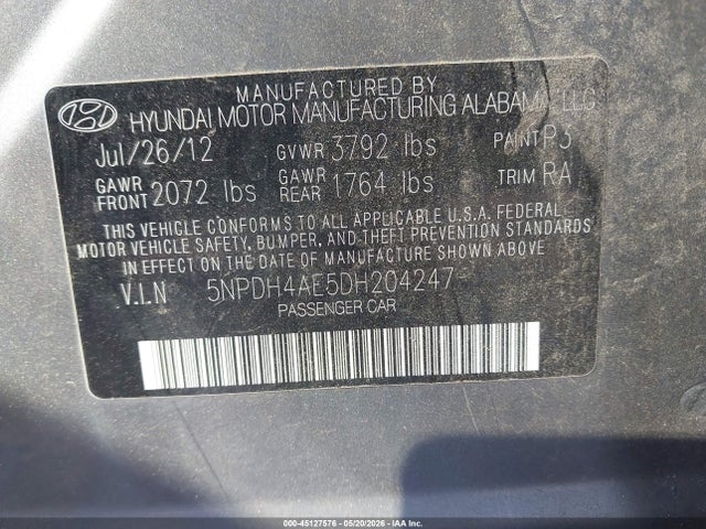 Hyundai ELANTRA Limited