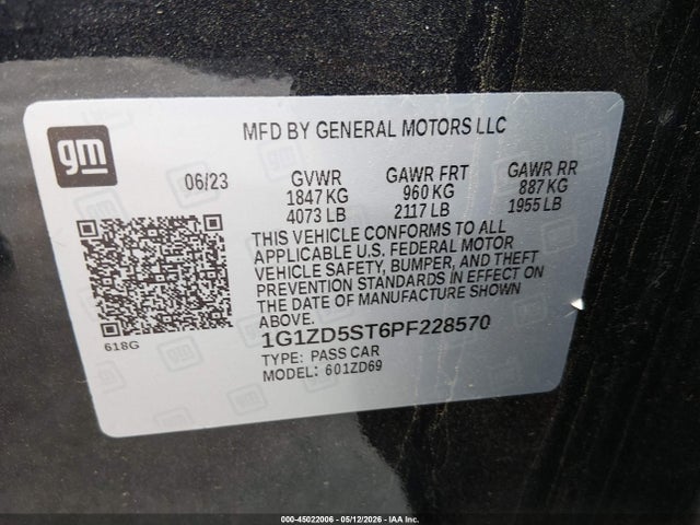 Chevrolet Malibu Fwd 1lt