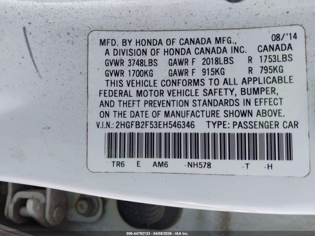 Honda Civic Lx