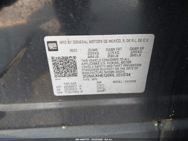 Chevrolet Equinox Fwd Ls