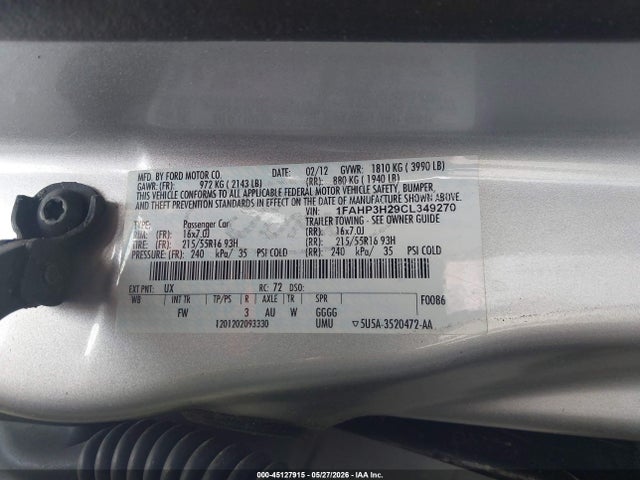 Ford Focus Sel