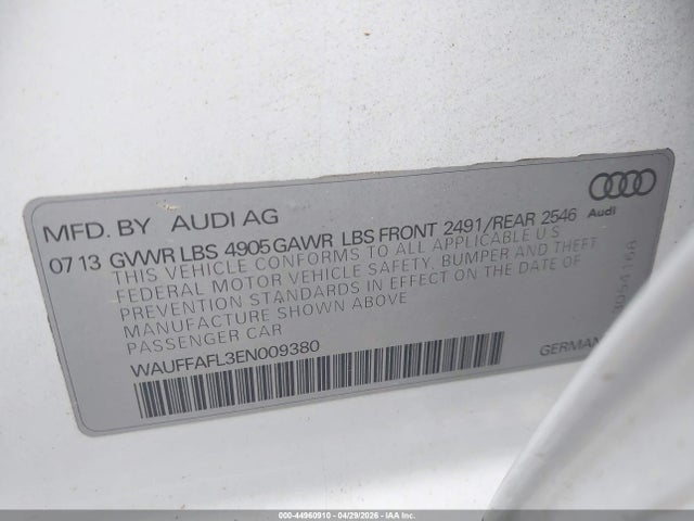 Audi A4 2.0t Premium
