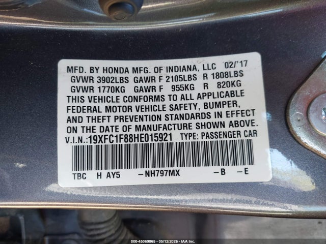 Honda Civic Ex-l
