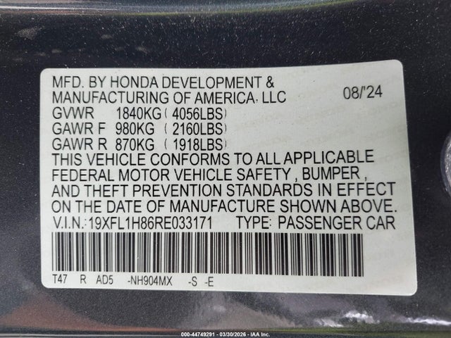 Honda Civic Sport Touring