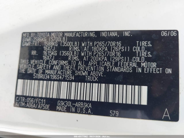 Toyota Tundra Sr5