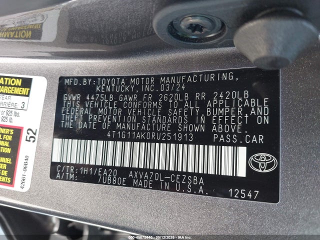 Toyota Camry Se