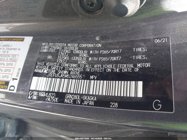 Toyota 4Runner Sr5 Premium