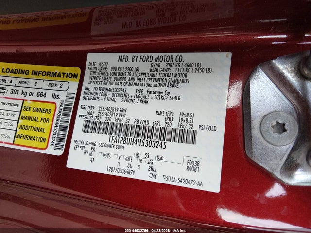 Ford Mustang Ecoboost Premium