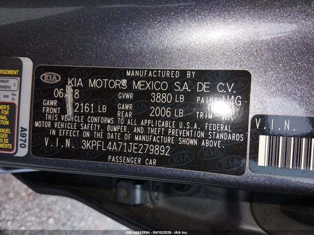 Kia Forte S
