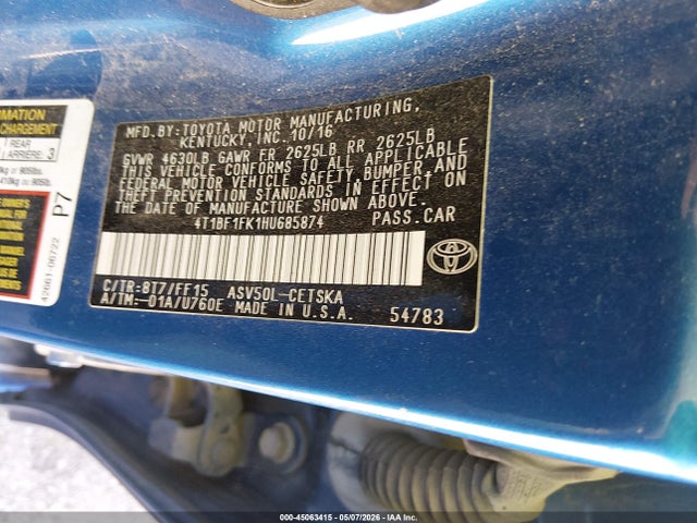 Toyota Camry Se