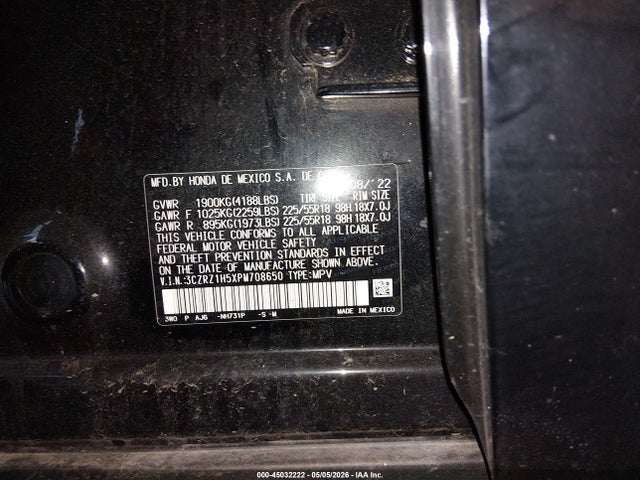 Honda HR-V 2wd Sport