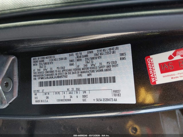 Ford Escape Titanium