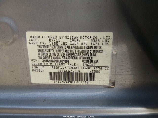 Nissan Versa 1.6 Sl