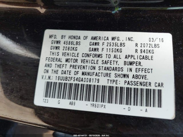 Acura TLX V6 Tech