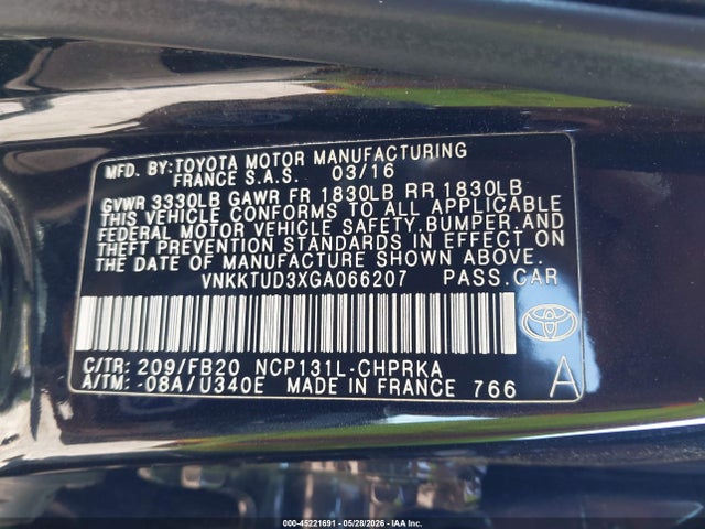 Toyota Yaris Le