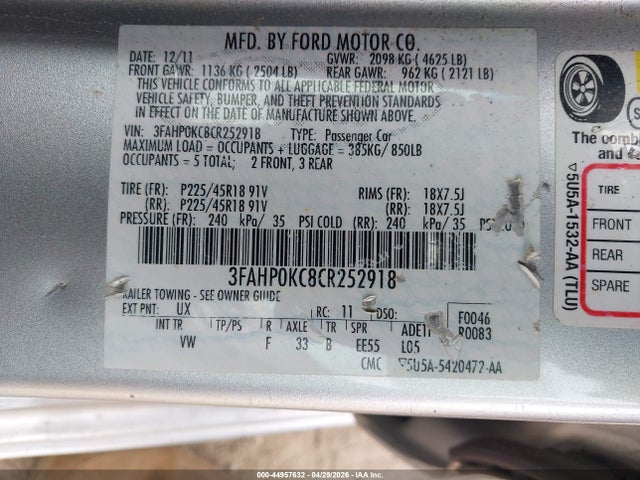 Ford Fusion Sport