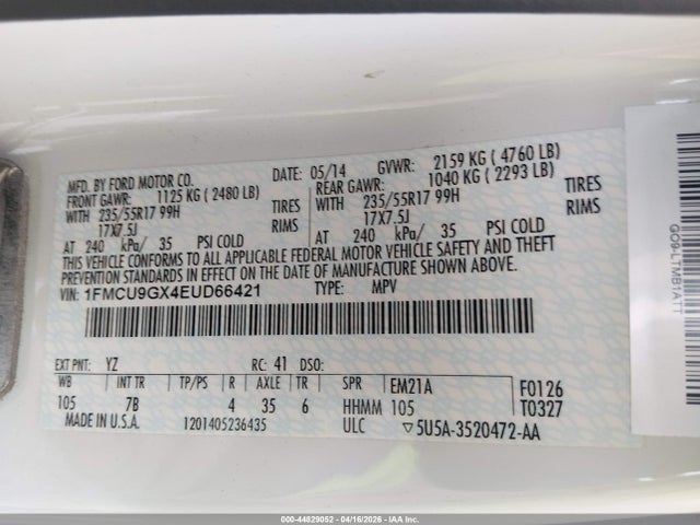 Ford Escape Se