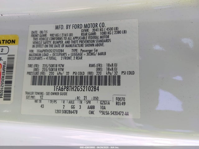 Ford Mustang Ecoboost