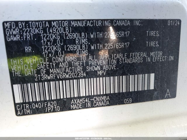 Toyota RAV4 Xle