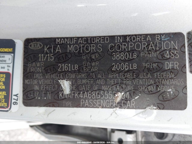 Kia Forte Lx