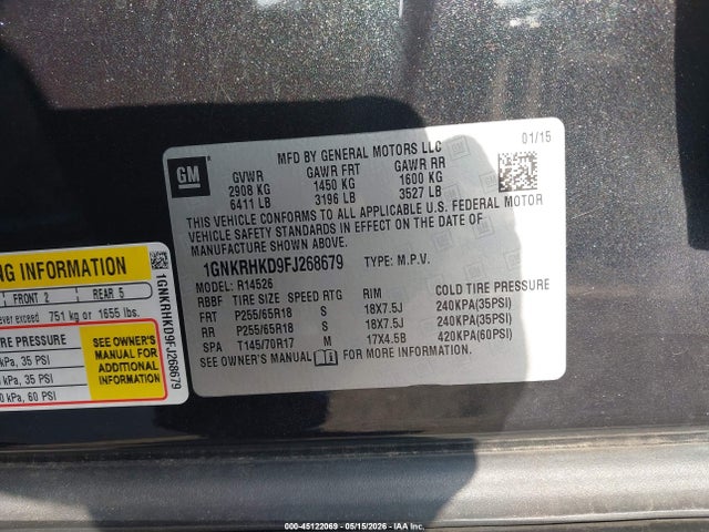 Chevrolet Traverse 2lt