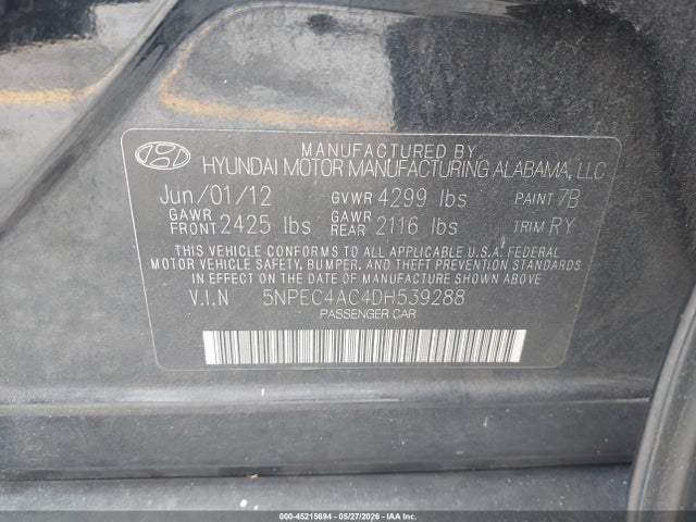 Hyundai SONATA Se