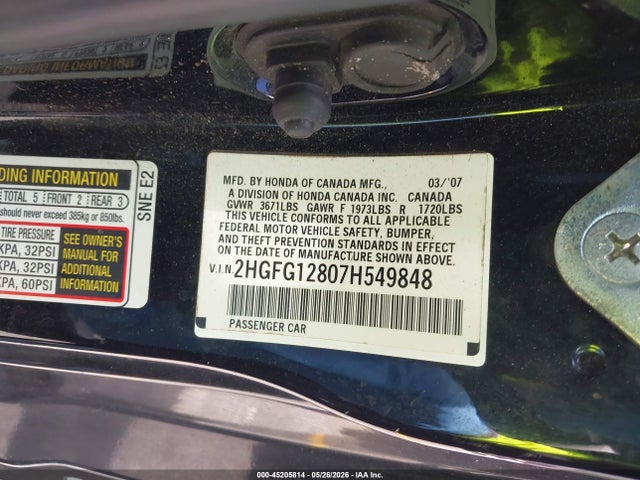 Honda Civic Ex