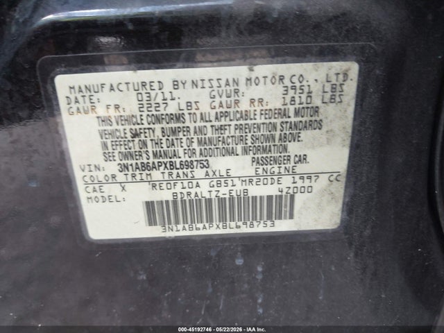 Nissan Sentra 2.0s