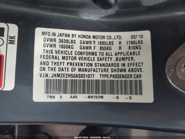 Honda Insight Lx