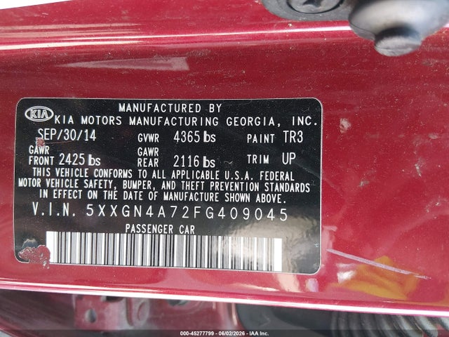 Kia Optima Ex