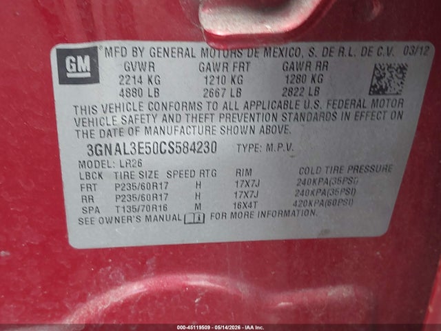 Chevrolet Captiva Lt