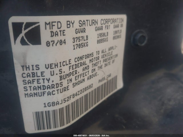 Saturn Ion 2