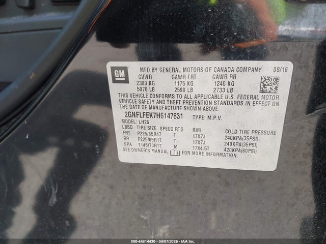 Chevrolet Equinox Lt