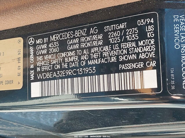 Mercedes-Benz E-Class 320