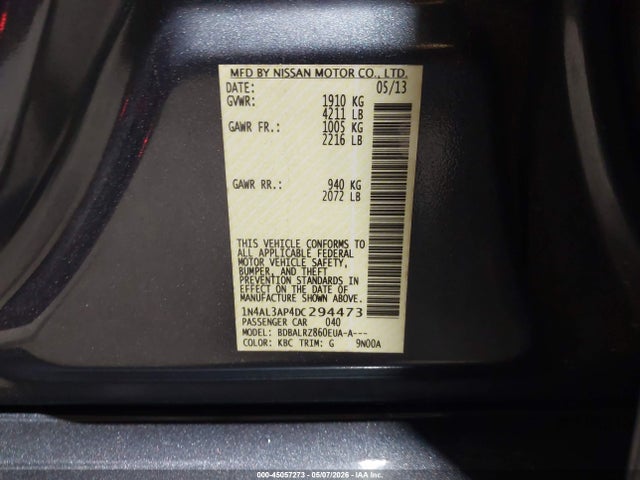Nissan Altima 2.5 S