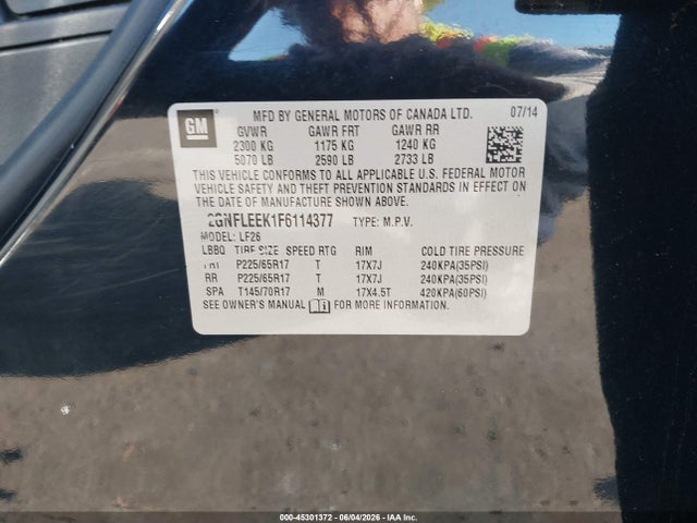 Chevrolet Equinox Ls