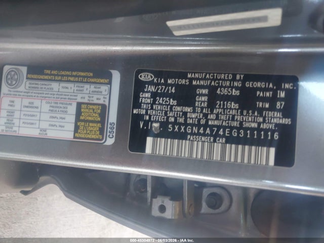 Kia Optima Ex