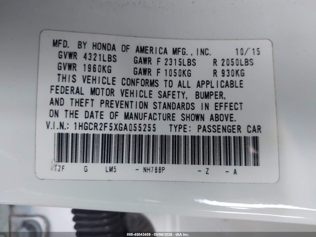 Honda Accord Sport