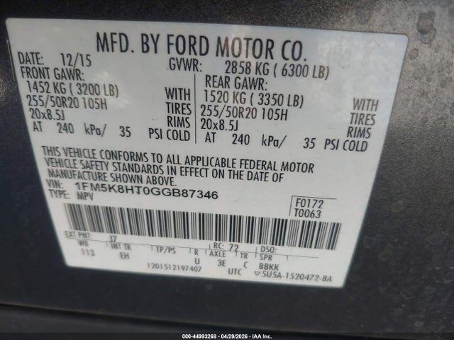 Ford Explorer Platinum