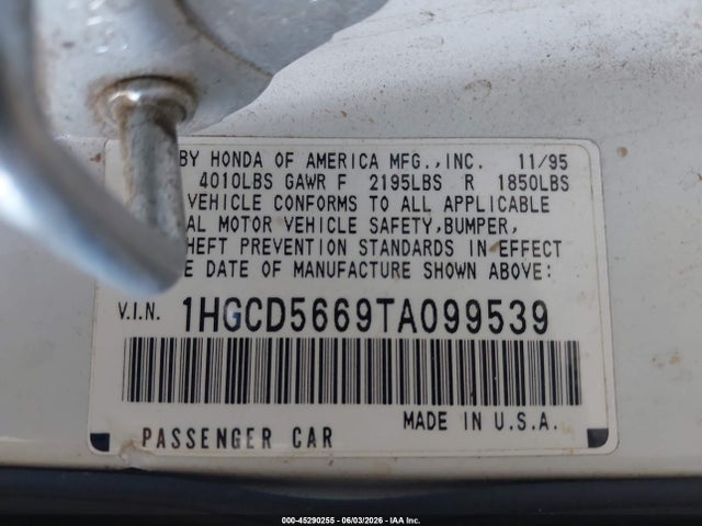Honda Accord Ex
