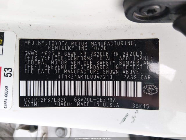 Toyota Camry Xse V6