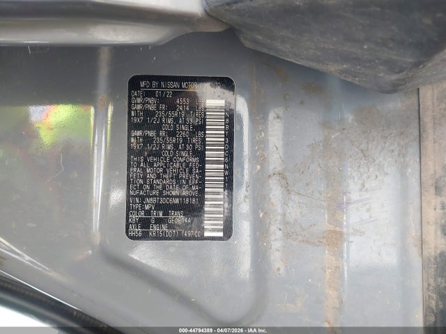 Nissan Rogue Platinum Fwd