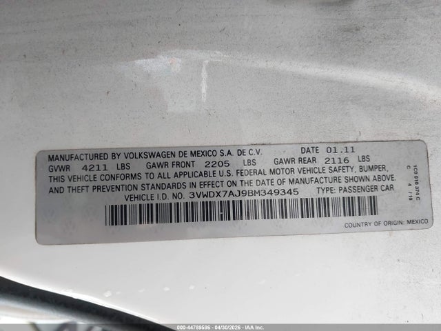 Volkswagen Jetta 2.5l Se