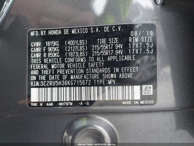 Honda HR-V Lx