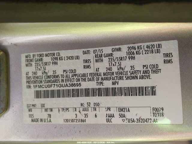 Ford Escape S